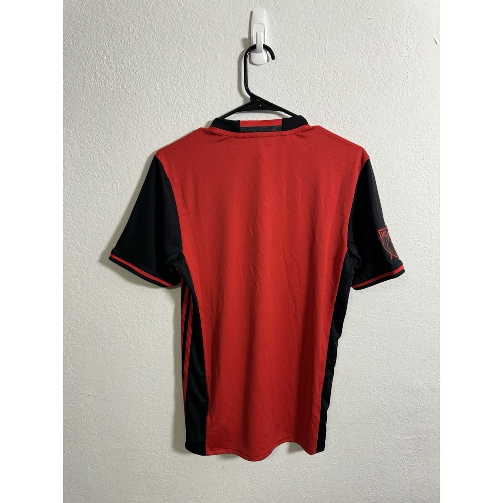Portland Timbers Jersey Men's Small Black Red MLS Soccer Adidas Climacool V Neck - Picture 6 of 7